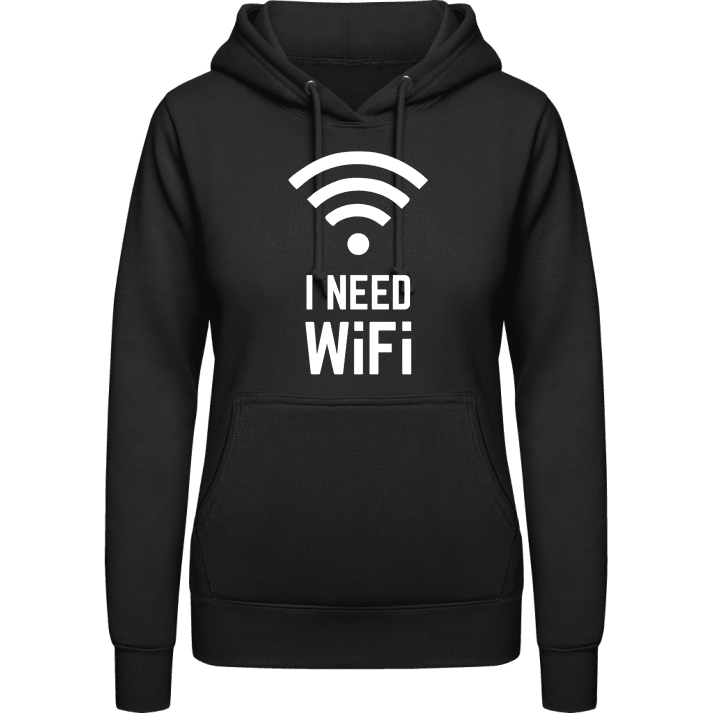 I Need Wifi Hættetrøje til kvinder 0 image