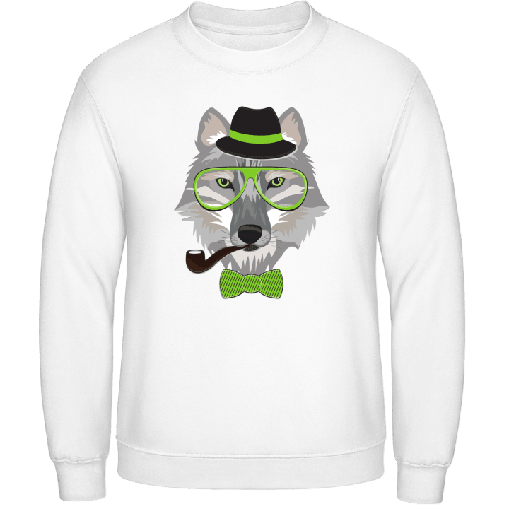Hipster Wolf Sweatshirt 0 image