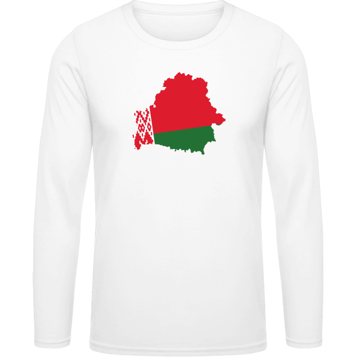 Belarus Map T-shirt à manches longues contain pic