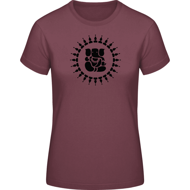 Ganesha Elefant Symbol Frauen T-Shirt 0 image