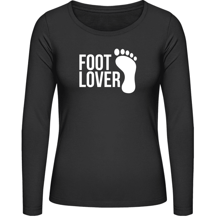 Foot Lover Camisa de manga larga para mujer contain pic