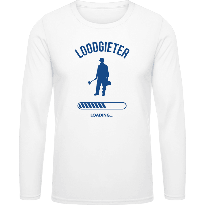 Loodgieter Loading T-shirt à manches longues contain pic