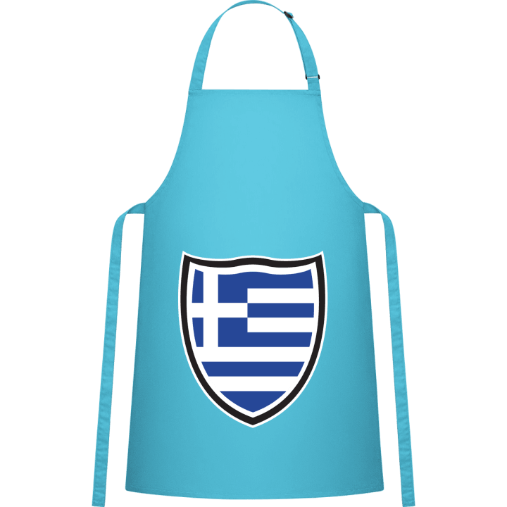 Greece Shield Flag Förkläde för matlagning contain pic