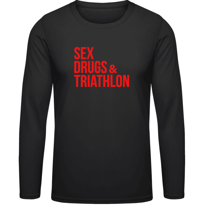 Sex Drugs Triathlon Långärmad skjorta contain pic
