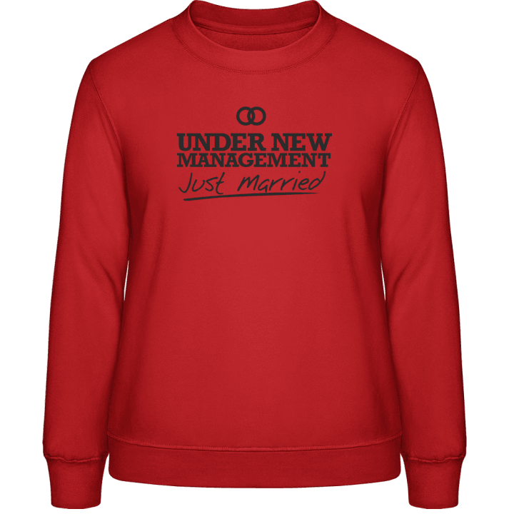 Under New Management Sweatshirt för kvinnor contain pic