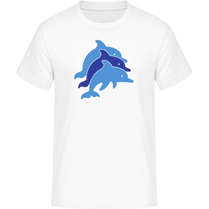 Dolphins Illustration T-Shirt 0 image