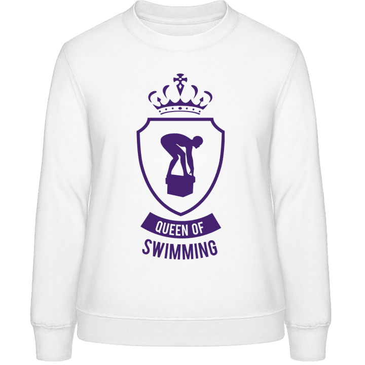 Queen Of Swimming Sweat-shirt pour femme contain pic