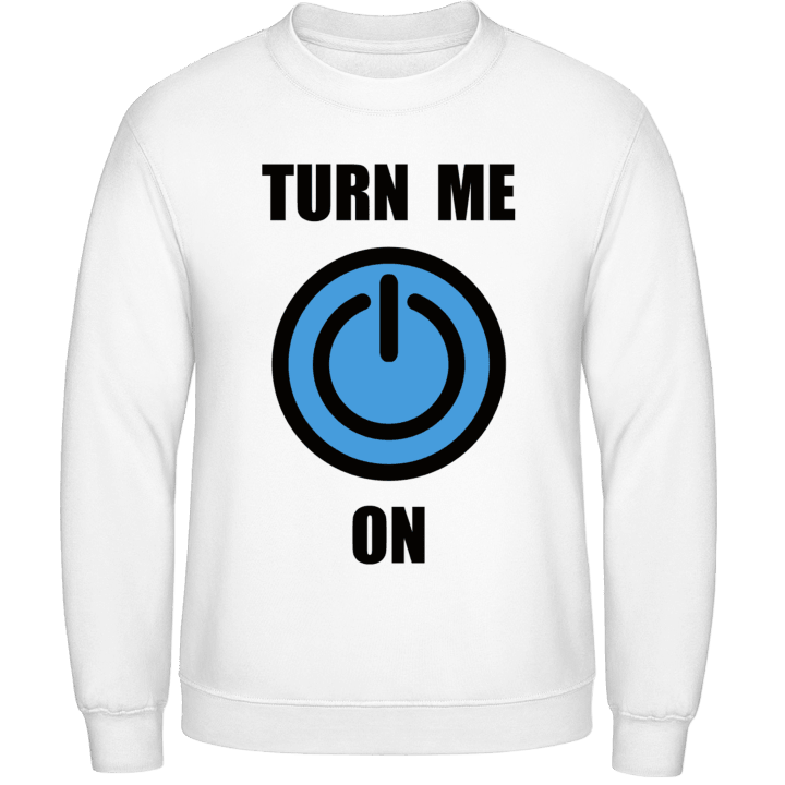 Turn Me On Button Sweatshirt contain pic