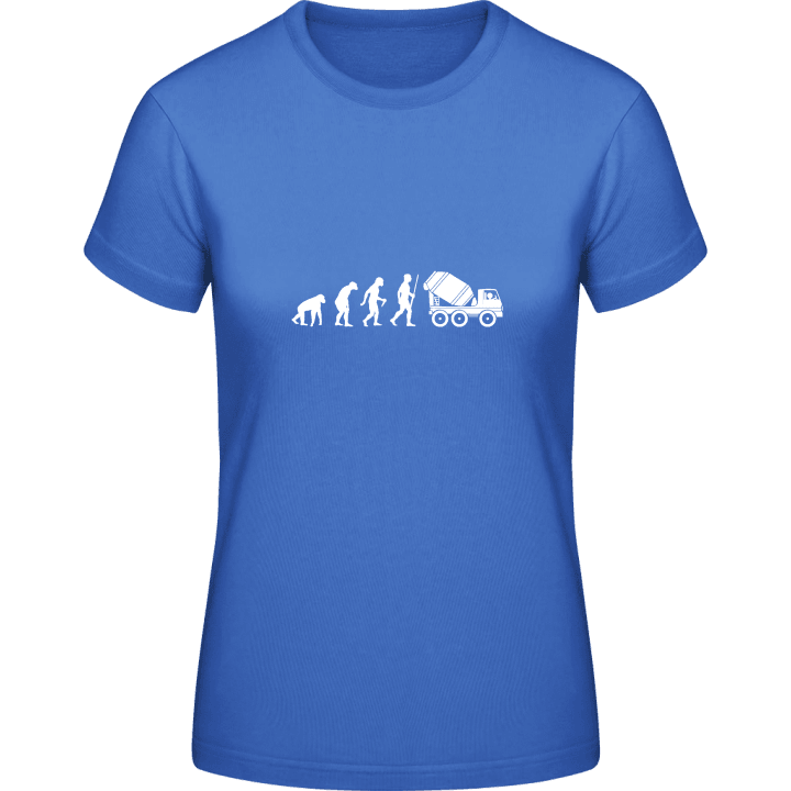 Truck Mixer Evolution Camiseta de mujer contain pic