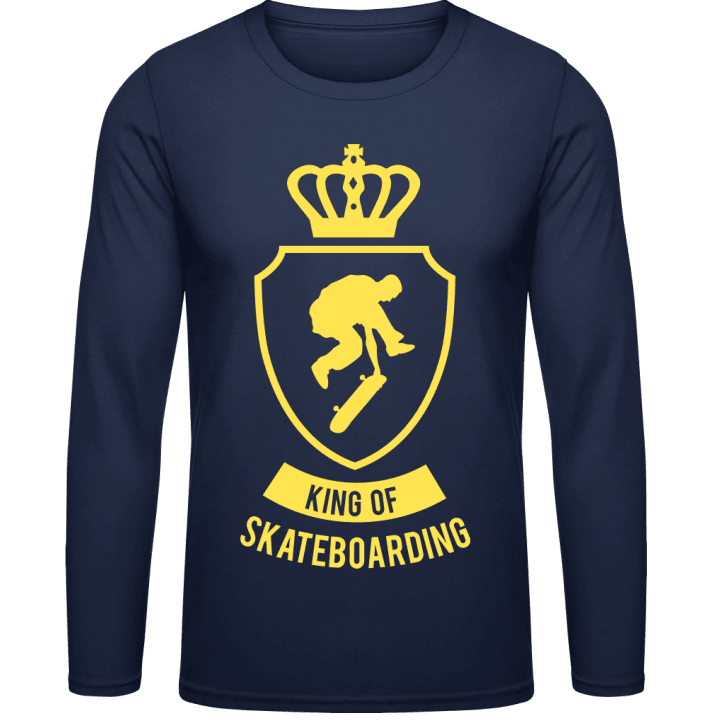 King of Skateboarding Långärmad skjorta contain pic