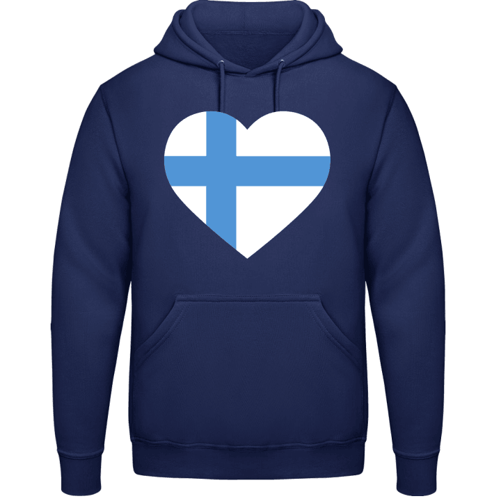 Finland Heart Sudadera con capucha contain pic