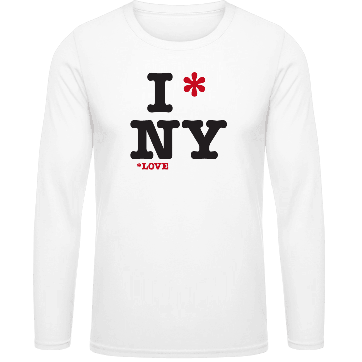I Love NY Shirt met lange mouwen contain pic