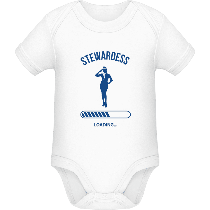 Stewardess Loading Baby Romper contain pic