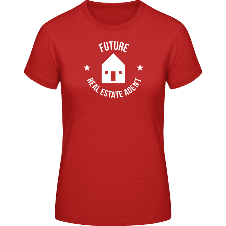 Future Real Estate Agent T-skjorte for kvinner contain pic