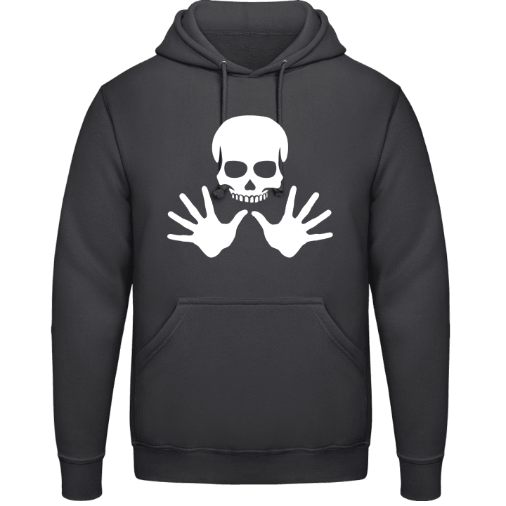 Masseur Hands Skull Hoodie contain pic