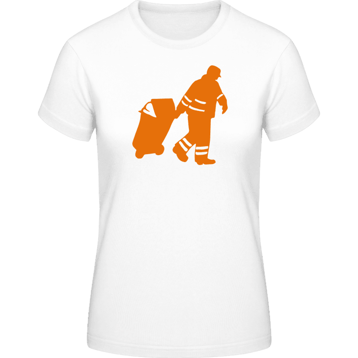 Garbage Man Icon Women T-Shirt contain pic