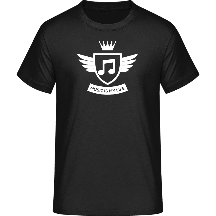 Music Is My Life Angel Wings T-Shirt 0 image