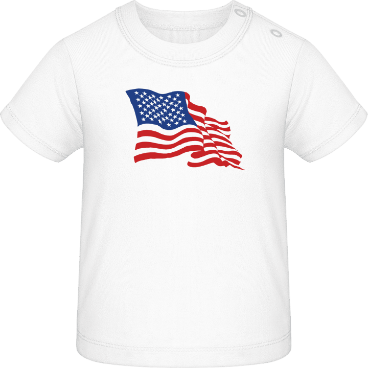 Stars And Stripes USA Flag Baby T-skjorte contain pic
