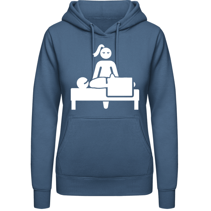 Massage Happy Ending Women Hoodie contain pic