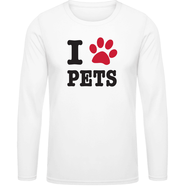 I Love Pets Shirt met lange mouwen 0 image