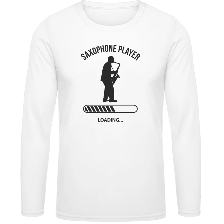 Saxophone Player Loading T-shirt à manches longues 0 image