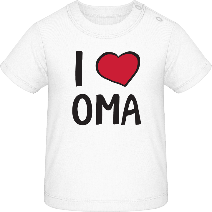 I Love Oma T-shirt för bebisar 0 image