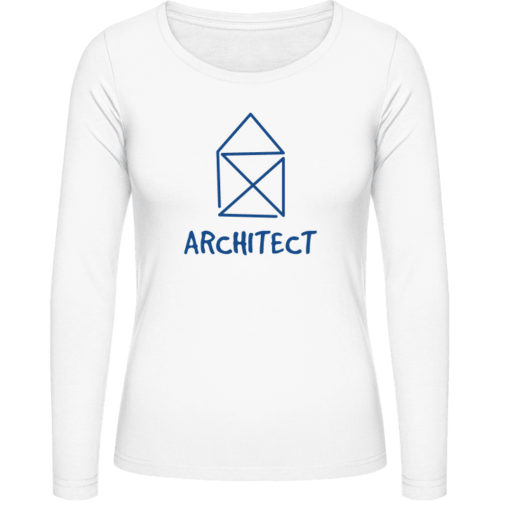 Architect Comic Langermet skjorte for kvinner 0 image