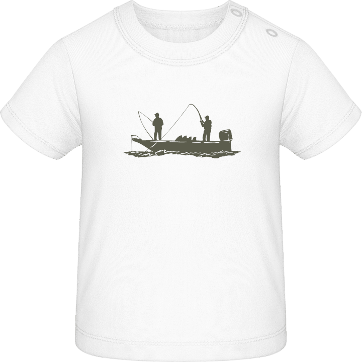 Fishing in a Boat Baby T-Shirt contain pic