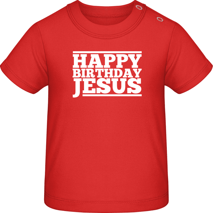 Birthday Jesus Christmas Baby T-Shirt 0 image