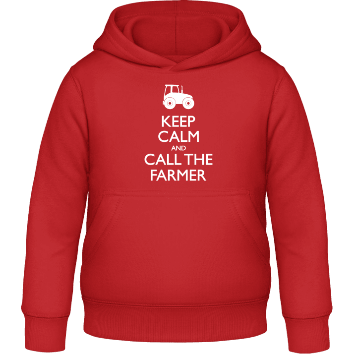 Keep Calm And Call The Farmer Felpa con cappuccio per bambini contain pic