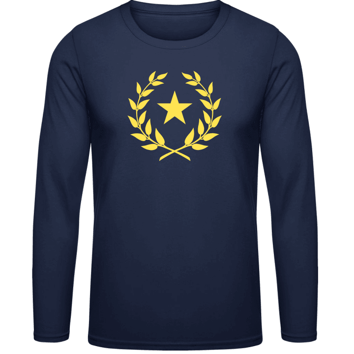 Lorbeer Wreath Star T-shirt à manches longues contain pic