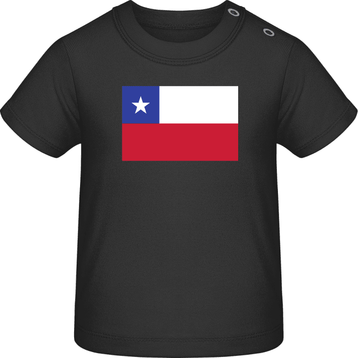 Chile Flag T-shirt för bebisar contain pic