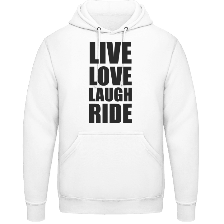Live Love Laugh Ride Sweat à capuche contain pic