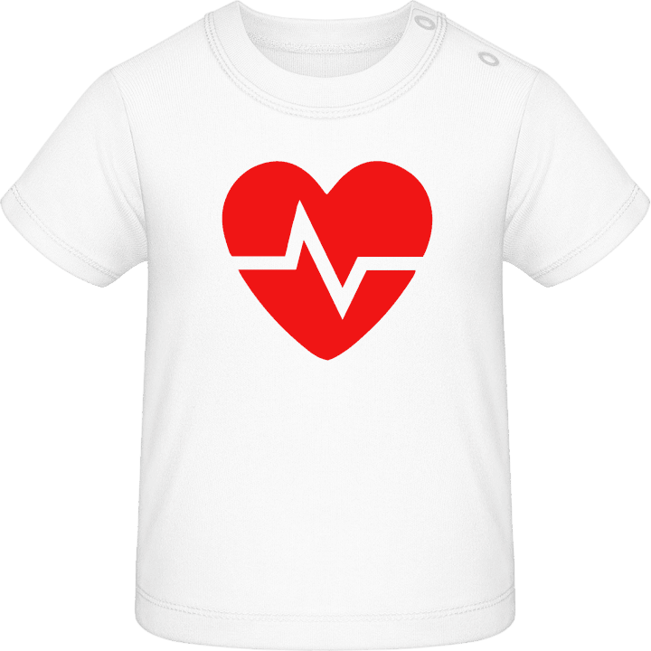 Heartbeat Symbol T-shirt för bebisar contain pic