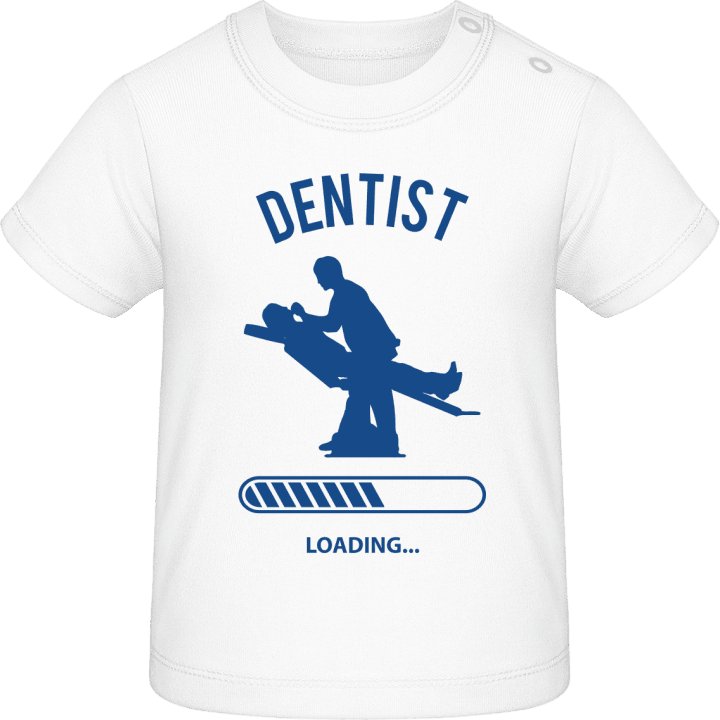 Dentist Loading T-shirt för bebisar contain pic