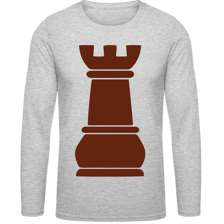 Chess Figure Tower Langarmshirt 0 image