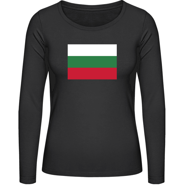 Bulgaria Flag Kvinnor långärmad skjorta contain pic