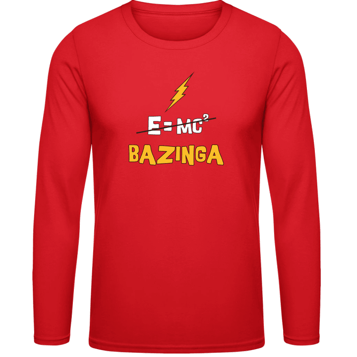 Bazinga vs Einstein T-shirt à manches longues 0 image