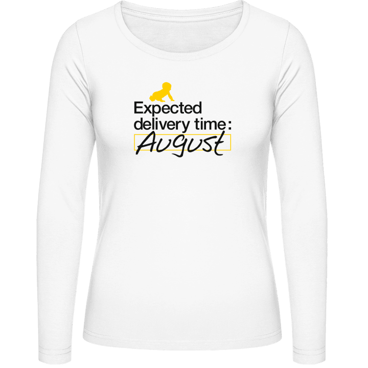 Expected Delivery Time: August Frauen Langarmshirt 0 image