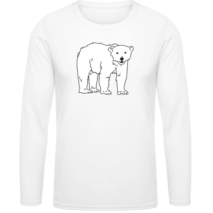 Ice Bear Illustration Long Sleeve Shirt 0 image