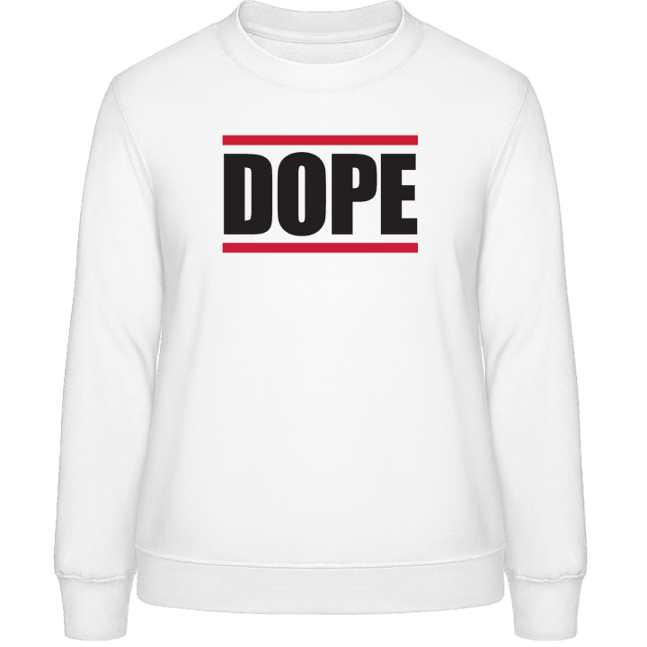 DOPE Logo Women Sweatshirt contain pic