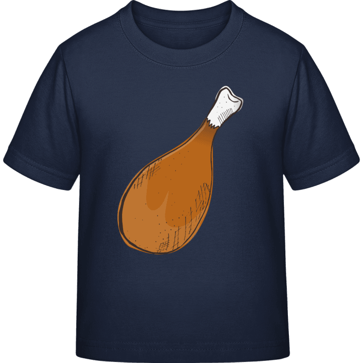 Chicken Leg T-skjorte for barn contain pic
