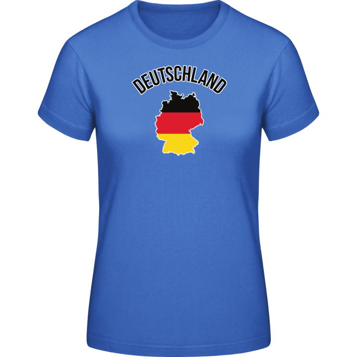 Deutschland Map T-shirt pour femme 0 image
