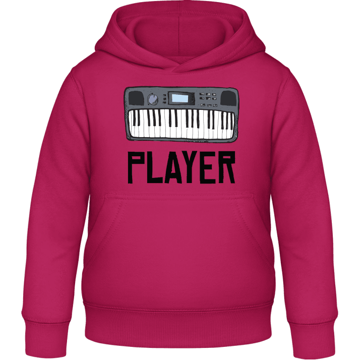 Keyboard Player Illustration Kids Hoodie contain pic