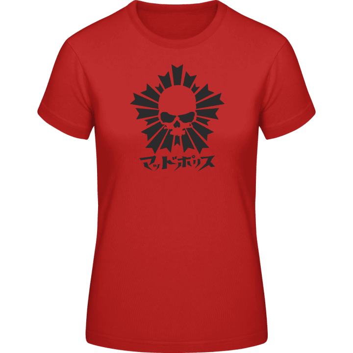 Skull Japan Vrouwen T-shirt contain pic