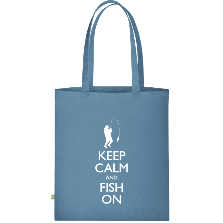 Keep Calm And Fish On Stofftasche 0 image
