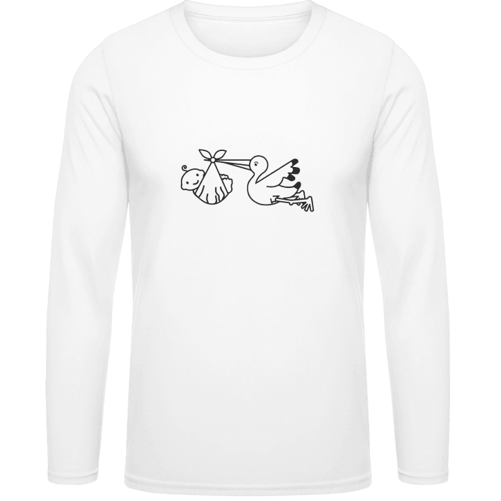 Baby Stork Long Sleeve Shirt 0 image