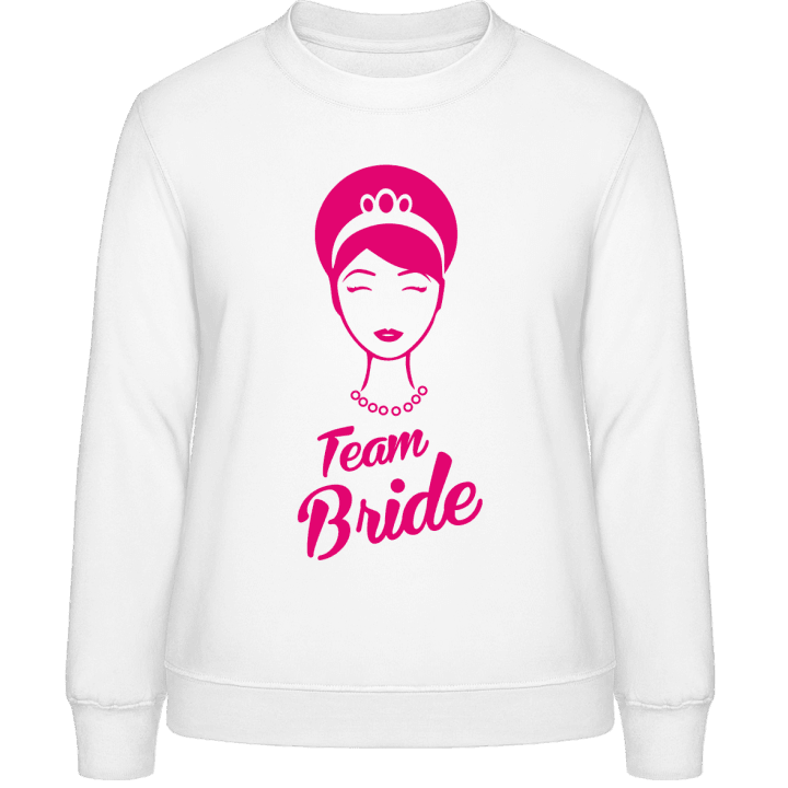 Team Bride Princess Head Frauen Sweatshirt contain pic