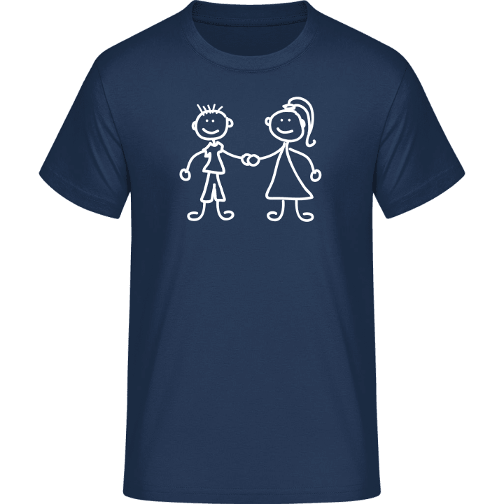 Brother And Sister Hand In Hand T-Shirt 0 image