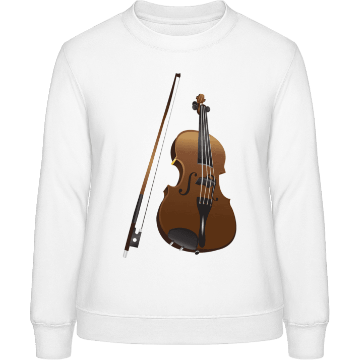 Violin Realistic Sweatshirt för kvinnor contain pic